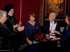 Με το Βραβείο «Αρχάγγελος Μιχαήλ» τιμήθηκαν ο Μερκούριος και η Ελευθερία Αγγελιάδη