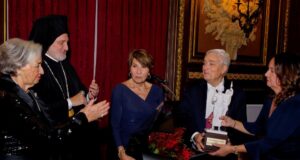 Με το Βραβείο «Αρχάγγελος Μιχαήλ» τιμήθηκαν ο Μερκούριος και η Ελευθερία Αγγελιάδη