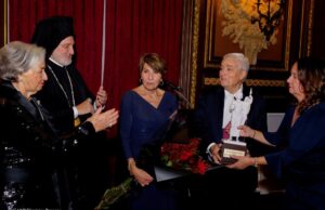 Με το Βραβείο «Αρχάγγελος Μιχαήλ» τιμήθηκαν ο Μερκούριος και η Ελευθερία Αγγελιάδη