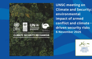 Α. Μπαλτά: Η κλιματική αλλαγή αποτελεί συστημική απειλή για την παγκόσμια σταθερότητα