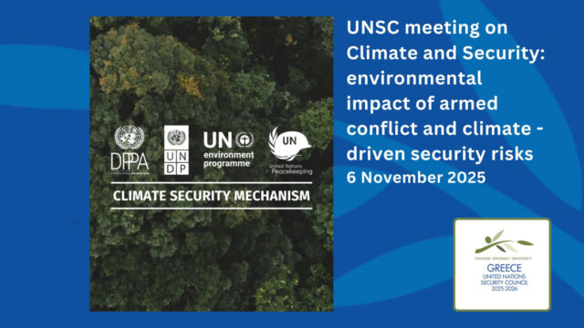 UNSC Meeting on Climate & Security