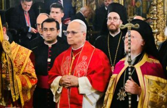 Ο Πάπας Λέων στο Φανάρι – Δοξολογία