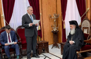 Μ. Χαρακόπουλος: Έπαλξη Ορθοδοξίας και Ελληνισμού το Πατριαρχείο Ιεροσολύμων