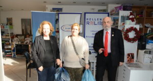Η διανομή Νοεμβρίου από το Hellenic Relief Foundation στην Αθήνα
