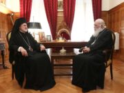 Συνάντηση Αρχιεπισκόπου Αθηνών Ιερωνύμου με τον Αρχιεπίσκοπο Αμερικής Ελπιδοφόρο