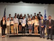Award Ceremony for Certificate of Ellinomatheia at Hellenic American Academy