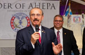 AHEPA Educational Foundation Receives Donation to the John George Tsitsos Scholarship Fund