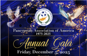Pancyprian Association to Honor George Halkidis with “Dinos Iordanou” Freedom Award, Dec.5