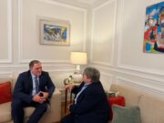 AADE Governor Pitsilis meets New York Tax Commissioner Hiller