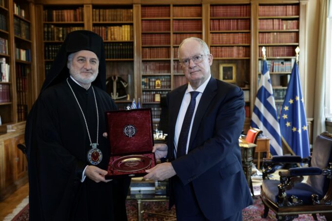 President of the Hellenic Republic Receives Archbishop of America, Reaffirms Support for Archdiocese’s Mission