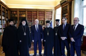 Με τον Πρόεδρο της Δημοκρατίας Κ. Τασούλα συναντήθηκε ο Αρχιεπίσκοπος Ελπιδοφόρος