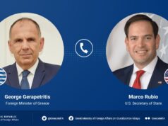 Τηλεφωνική επικοινωνία Γ. Γεραπετρίτη – Μ. Ρούμπιο