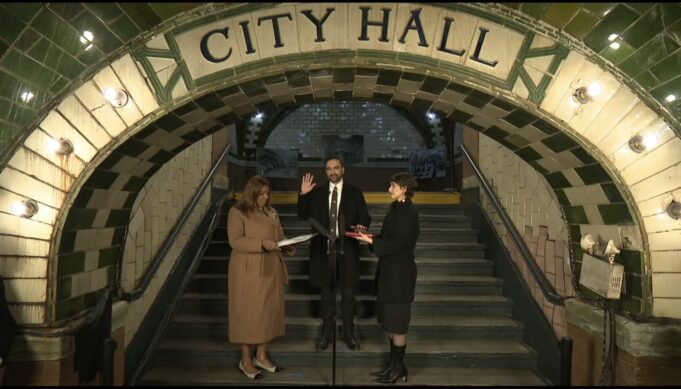 Mamdani takes the oath of office as NYC’s 112th mayor
