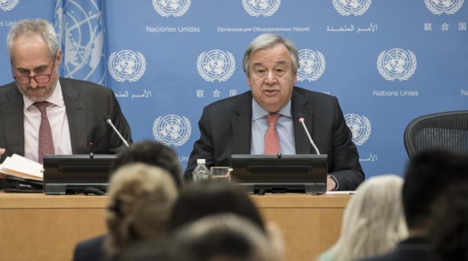 «Το κράτος δικαίου αντικαθίσταται από το νόμο της ζούγκλας», προειδοποιεί ο Γκουτέρες