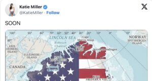 Η Δανία καλεί για «απόλυτο σεβασμό» στην ακεραιότητα της Γροιλανδίας To προκλητικό tweet της συζύγου του αναπληρωτή προσωπάρχη του Λευκού Οίκου Στίβεν Μίλερ για τη Γροιλανδία / Φωτo: X