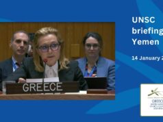 Ψήφισμα από Ελλάδα–ΗΠΑ για εξάμηνη παράταση της μηνιαίας ενημέρωσης για τις επιθέσεις των Χούθι στην Ερυθρά Θάλασσα