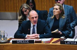 Γεραπετρίτης στο ΣΑ ΟΗΕ: “Η ειρήνη στη Μέση Ανατολή αποτελεί επιτακτική ηθική, πολιτική και ανθρωπιστική αναγκαιότητα”