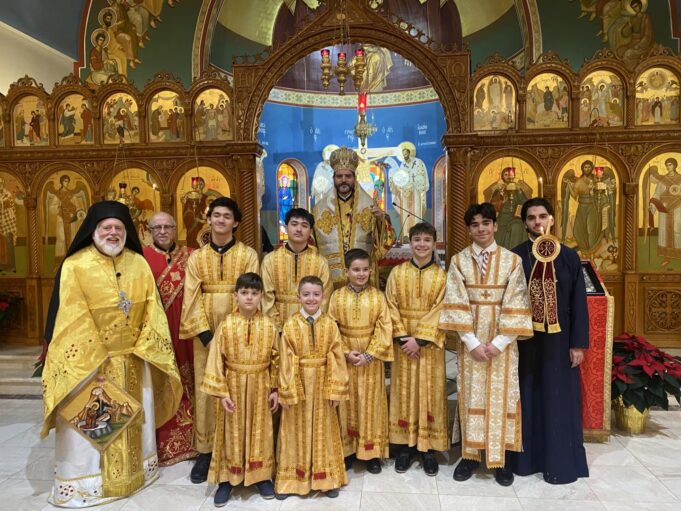 Metropolitan Apostolos Celebrates Christmas Liturgy at St. George in Piscataway, NJ