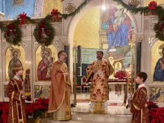 Metropolitan Apostolos Celebrates Christmas Eve Liturgy in Tenafly