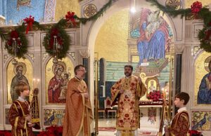 Metropolitan Apostolos Celebrates Christmas Eve Liturgy in Tenafly