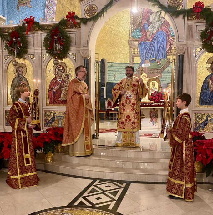 Metropolitan Apostolos Celebrates Christmas Eve Liturgy in Tenafly