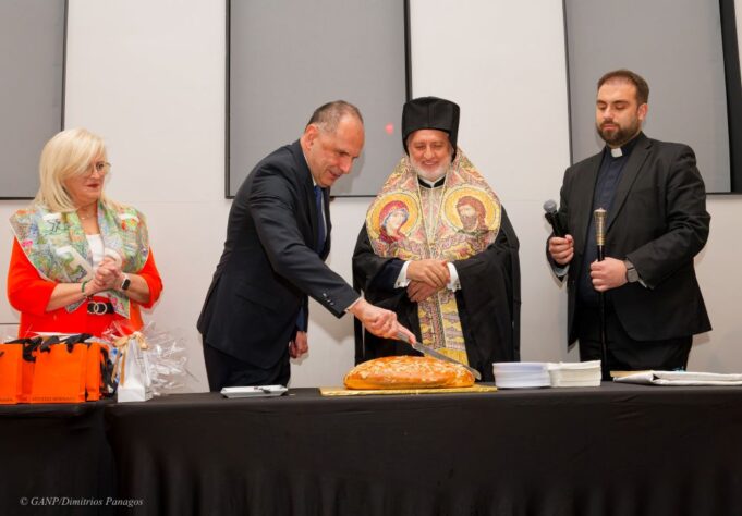 Unity and Tradition Shine as Hellenic Organizations Cut the Vasilopita in New York