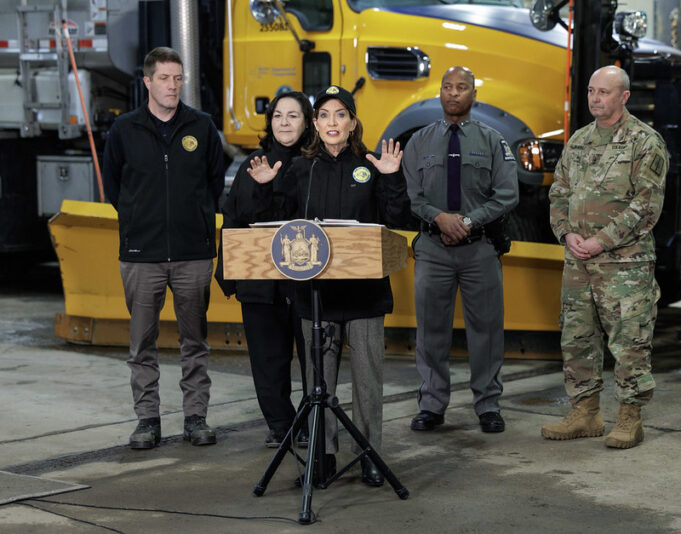 Governor Hochul Declares State of Emergency Ahead of Blizzard