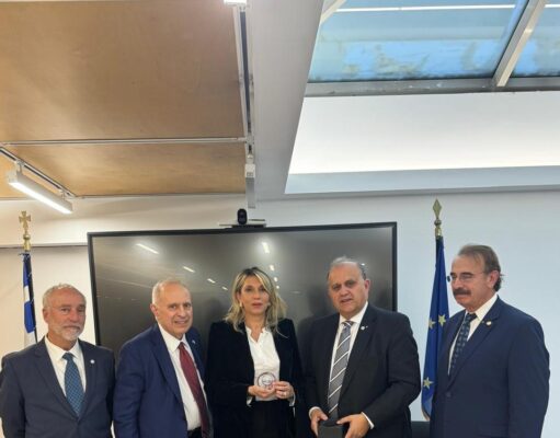 Συνάντηση της υφ. Τουρισμού με αντιπροσωπεία των AΗΙ, AHEPA και B’nai B’rith International