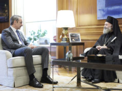 PM Mitsotakis Receives Archbishop Makarios Ahead of Australia Visit