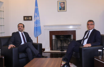 Συμφώνησαν σε νέα συνάντηση Χριστοδουλίδης και Έρχιουρμαν