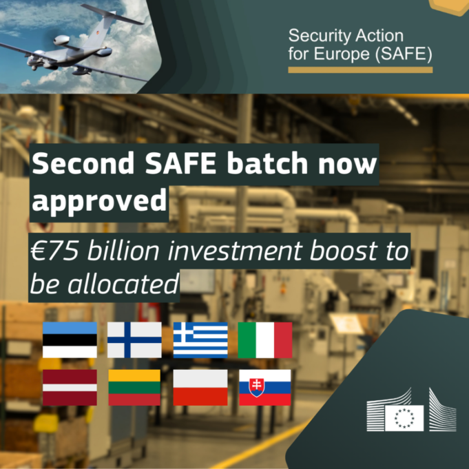 European Commission approves Greece’s national defense plan under the SAFE initiative