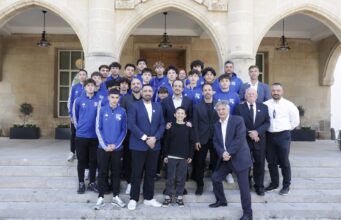 Στον Πρόεδρο της Δημοκρατίας η παιδική Ομάδα των Ελευθερίων – Παγκυπρίου