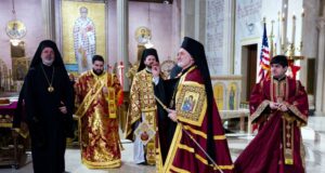 New Year’s Day Liturgy at the Archdiocesan Holy Trinity Cathedral