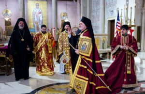 New Year’s Day Liturgy at the Archdiocesan Holy Trinity Cathedral
