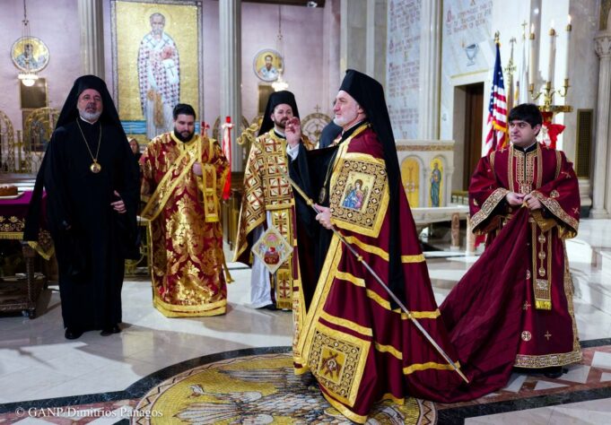 New Year’s Day Liturgy at the Archdiocesan Holy Trinity Cathedral