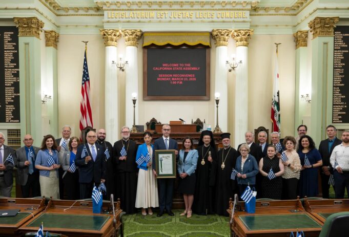 California State Assembly Honors Greek Independence Day