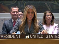 Μελάνια Τραμπ στο Συμβούλιο Ασφαλείας: “H ειρήνη δεν χρειάζεται να είναι εύθραυστη”