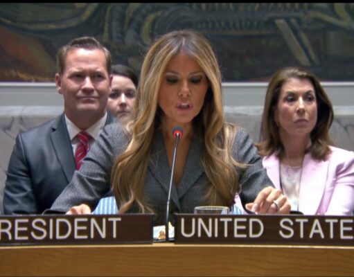 Μελάνια Τραμπ στο Συμβούλιο Ασφαλείας: “H ειρήνη δεν χρειάζεται να είναι εύθραυστη”