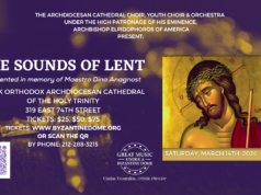 “The Sounds of Lent” Concert by the Archdiocesan Cathedral Choir, March 14