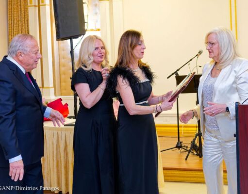 Βράβευση της Ευτυχίας Πυλαρινού -Πάιπερ από το Δίκτυο Γυναικών του Παγκυπρίου