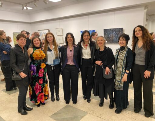 Εγκαίνια της Ομαδικής Εκθεσης «Από το Πεπερασμένο στο Άπειρο» στο Γενικό Προξενείο της Ελλάδας