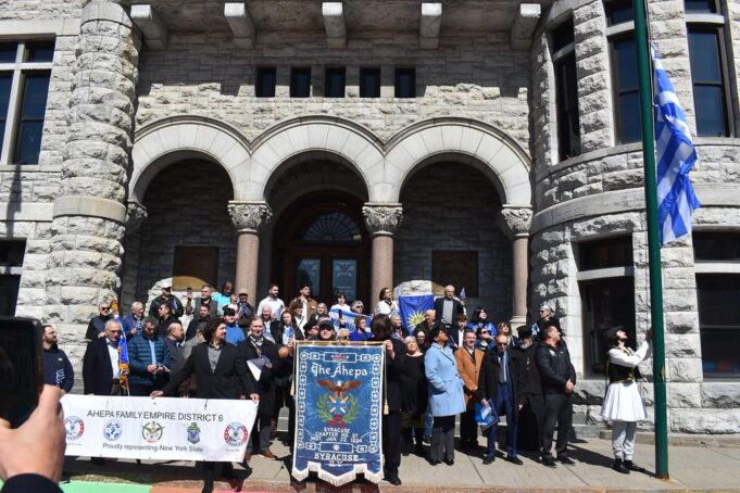 Syracuse Celebrates Greek Independence Day at City Hall