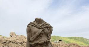 Two-meter statue of Athena discovered during excavations at Laodikeia