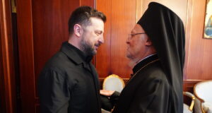 Patriarch Bartholomew and Zelenskyy deliver joint message for peace and international unity