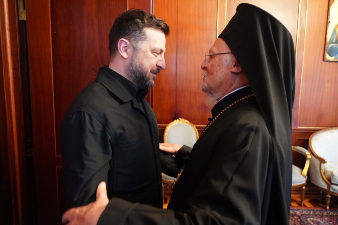 Patriarch Bartholomew and Zelenskyy deliver joint message for peace and international unity