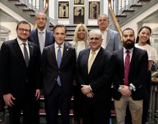 Ambassador Alexandridis Addresses Delaware Legislature in First Official Visit