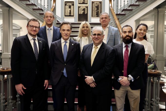Ambassador Alexandridis Addresses Delaware Legislature in First Official Visit