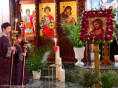 Στον Άγιο Γεώργιο του Norwalk για την B’ Ακολουθία του Νυμφίου o Αρχιεπίσκοπος