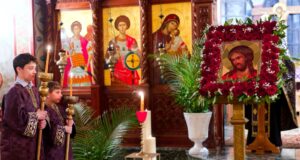 Στον Άγιο Γεώργιο του Norwalk για την B’ Ακολουθία του Νυμφίου o Αρχιεπίσκοπος