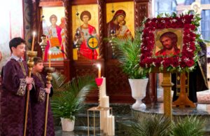 Στον Άγιο Γεώργιο του Norwalk για την B’ Ακολουθία του Νυμφίου o Αρχιεπίσκοπος